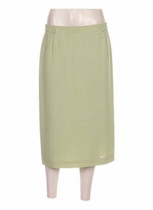Fustă midi verde DELMOD femeie
