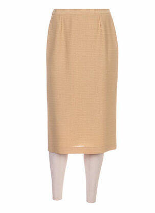 Fustă midi galben FRANCOISE F femeie