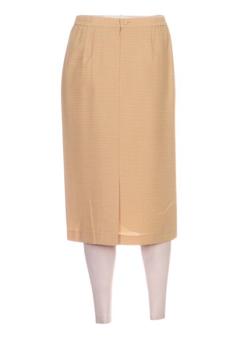 Fustă midi galben FRANCOISE femeie