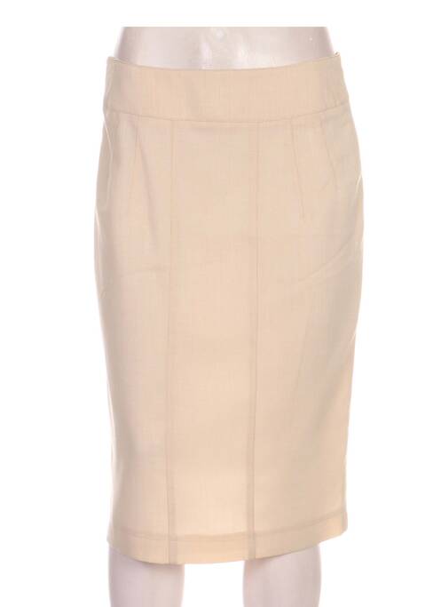 Fustă midi bej DELMOD femeie