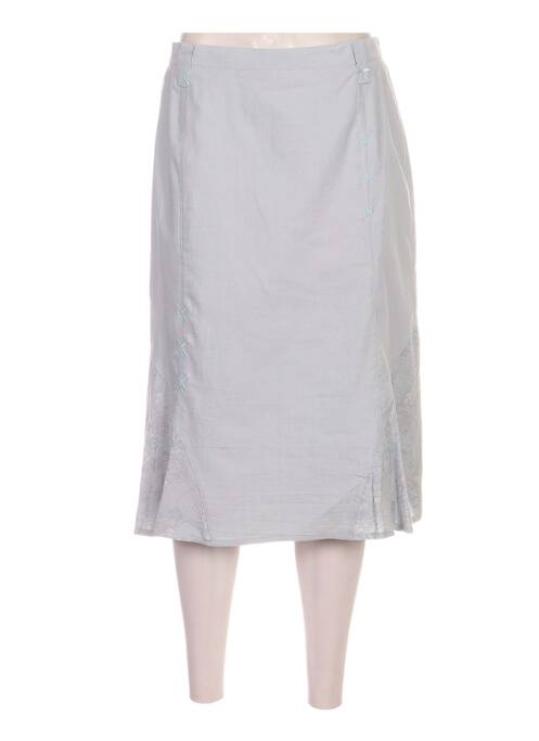 Fustă midi albastru FRANCOISE F femeie