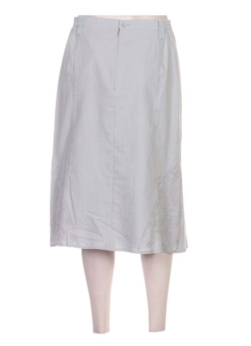 Fustă midi albastru FRANCOISE F femeie