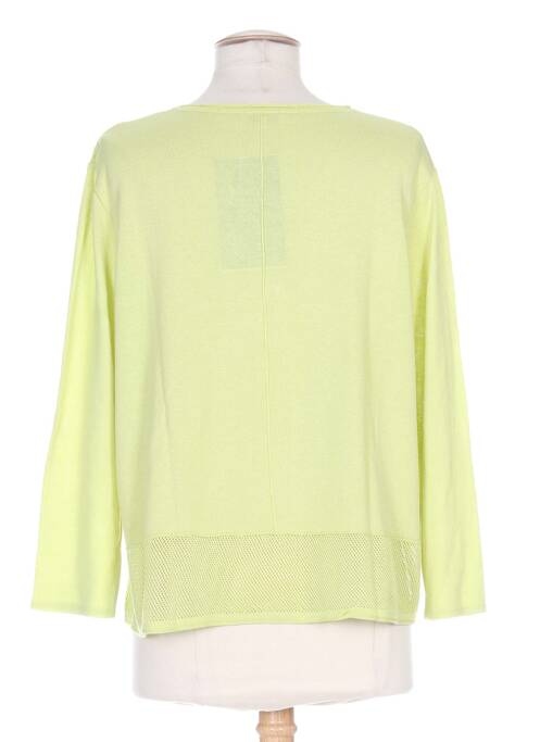 Vestă cu mâneci lungi verde PAUPORTÉ femeie