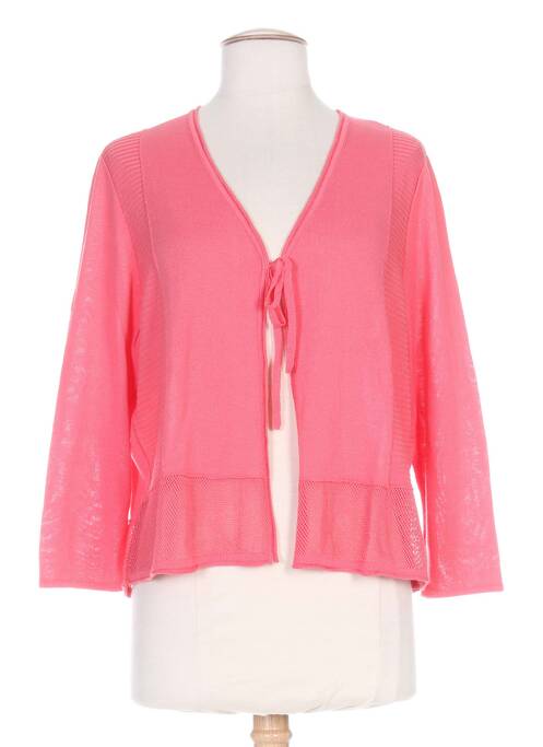 Vestă cu mâneci lungi roz PAUPORTÉ femeie