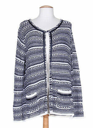 Vestă cu mâneci lungi albastru WEINBERG femeie