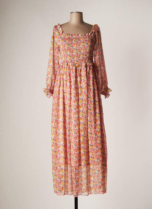 Rochie lungă roz MOLLY BRACKEN femeie