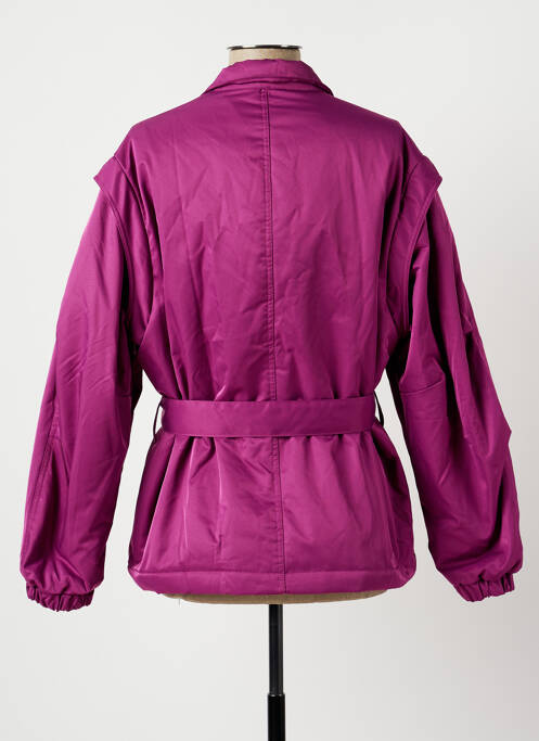 Jachete casual roz FEELHOO femeie