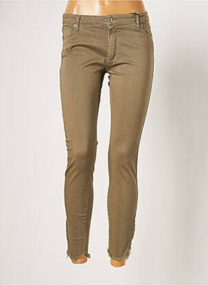 Pantalon 7/8 verde PLEASE femeie