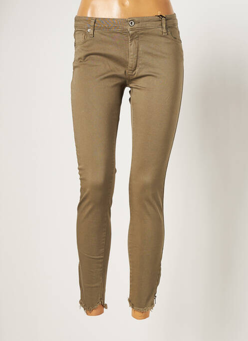 Pantalon 7/8 verde PLEASE femeie