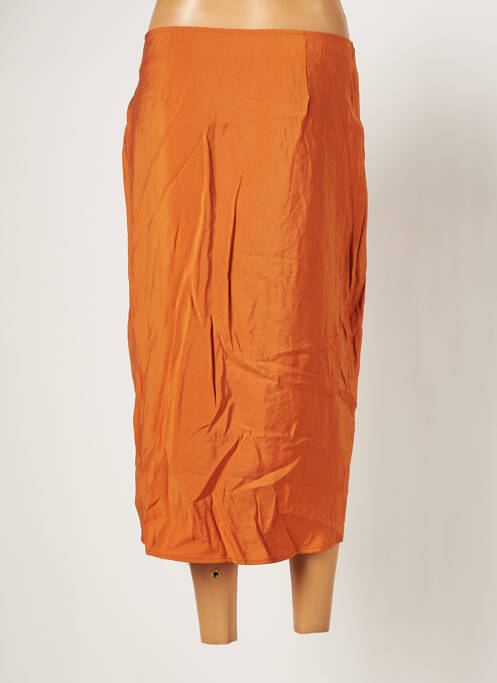 Fustă midi portocaliu LOLA ESPELETA femeie