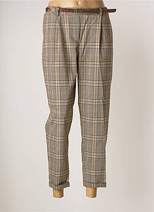 Pantalon 7/8 maro PLEASE femeie