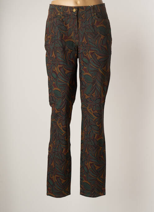 Pantalon drept verde RECOVER C.C. femeie