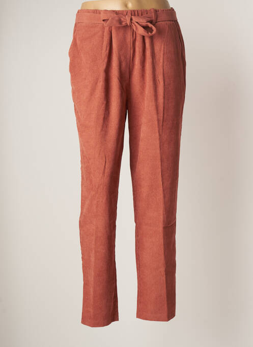 Pantalon chino maro MOLLY BRACKEN femeie