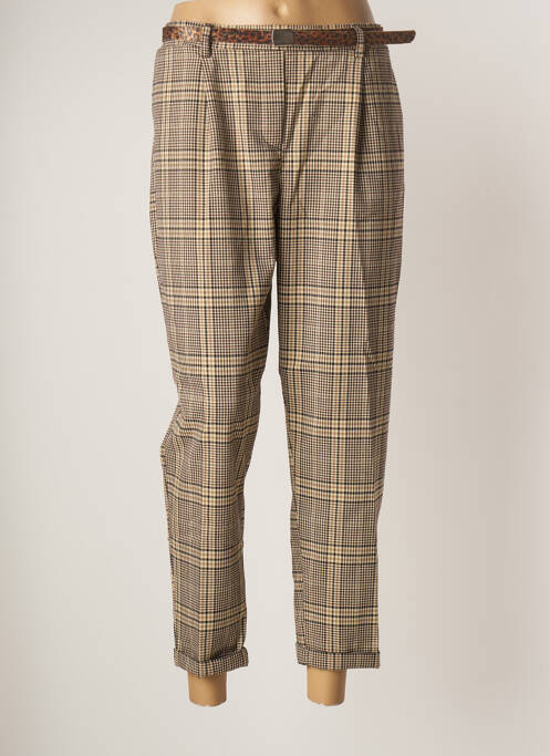 Pantalon 7/8 maro PLEASE femeie