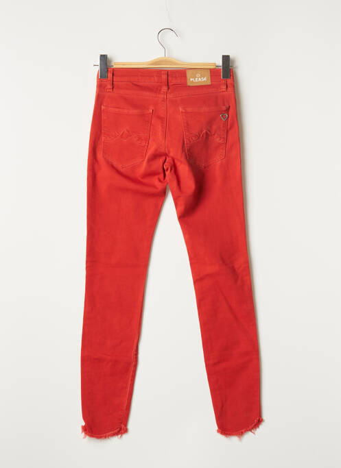 Pantalon slim portocaliu PLEASE femeie