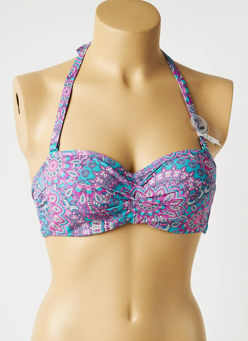 Sutien de costum de baie elasticitate top bentiță roz ESPRIT femme