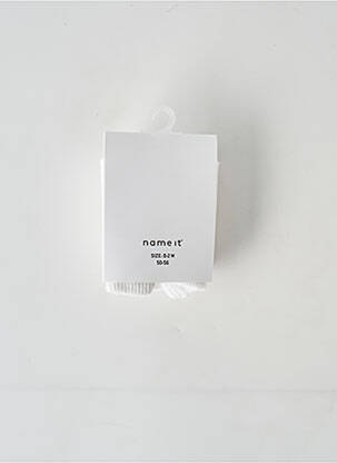 Colanți alb NAME IT fată