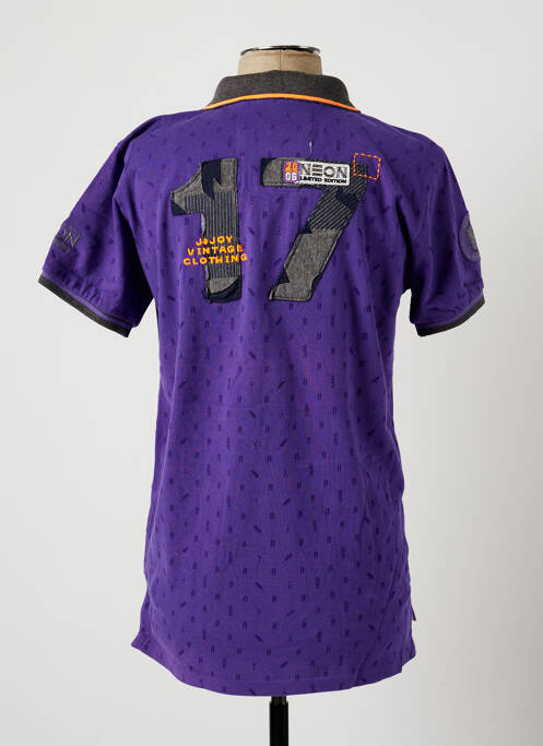 Polo violet JN-JOY bărbat