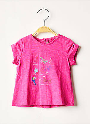 Tricou roz CATIMINI fată