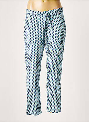 Pantalon drept albastru DIPLODOCUS femeie