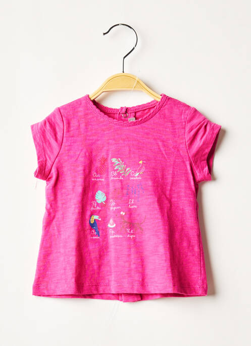 Tricou roz CATIMINI fată