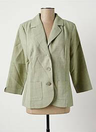 Sacou buzunare verde FRANZISKA femme