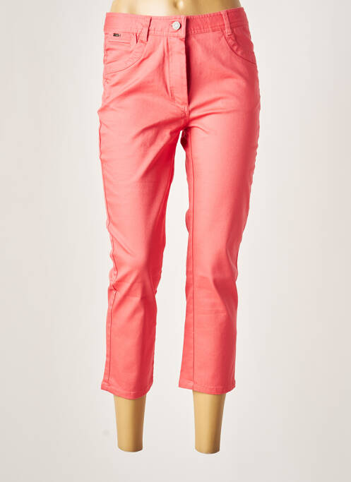 Pantalon trei sferturi roz FELINO femeie