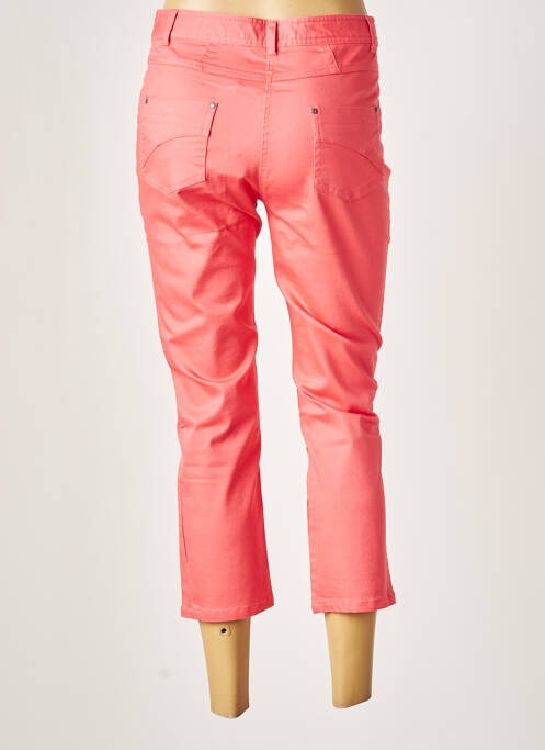 Pantalon trei sferturi roz FELINO femeie