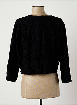Jachete casual guler rotund negru HÉLIOTROPE femeie
