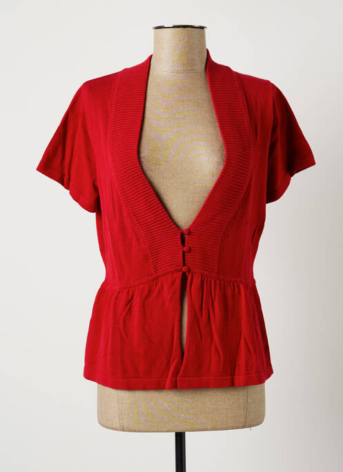 Vestă cu mâneci scurte roșu JENSEN femeie