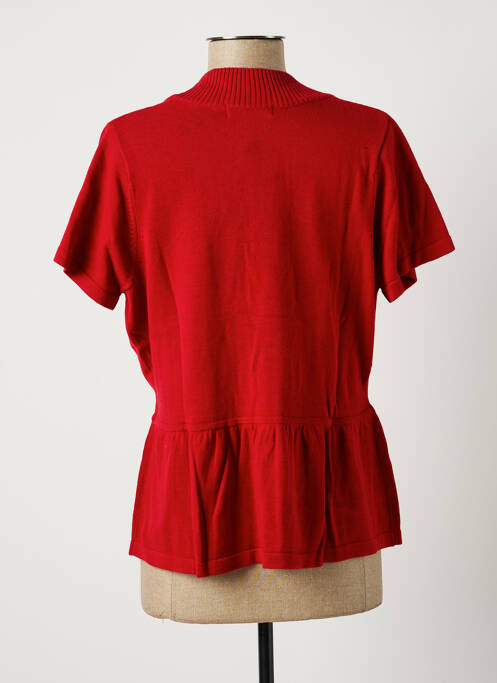 Vestă cu mâneci scurte roșu JENSEN femeie