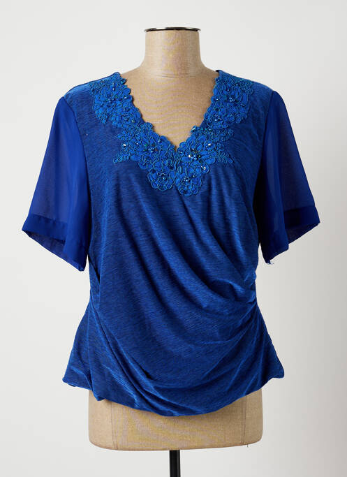 Top albastru CREATIF PARIS femeie