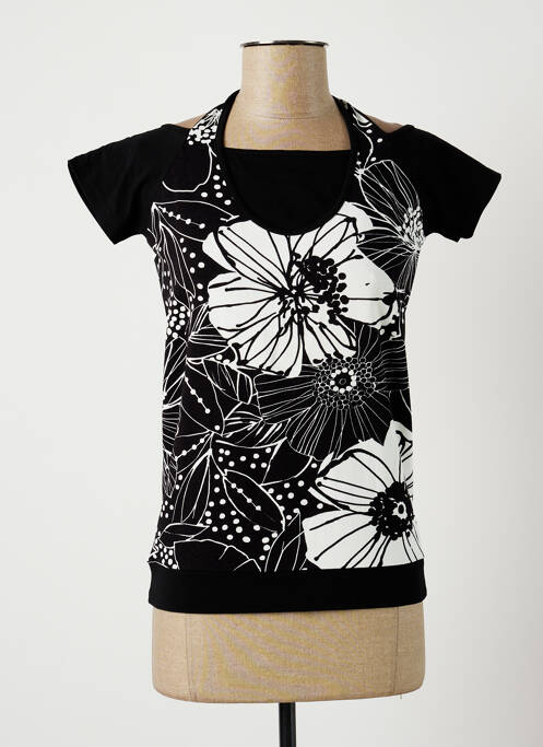 Tricou negru JEAN DELFIN femeie