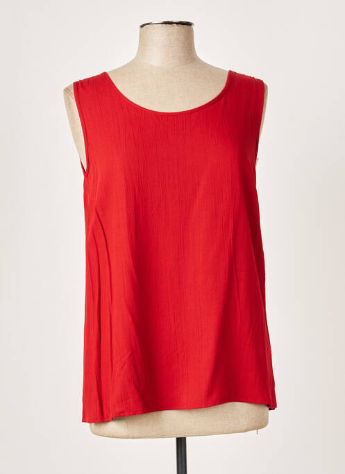 Top roșu CHRISTINE LAURE femeie