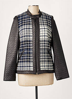 Jachete casual guler rotund albastru FRANCE RIVOIRE femeie