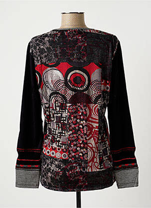 Tricou mâneci lungi mâneci lungi negru GUY DUBOUIS femeie