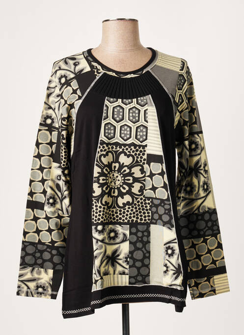 Tricou negru FRANCE RIVOIRE femeie