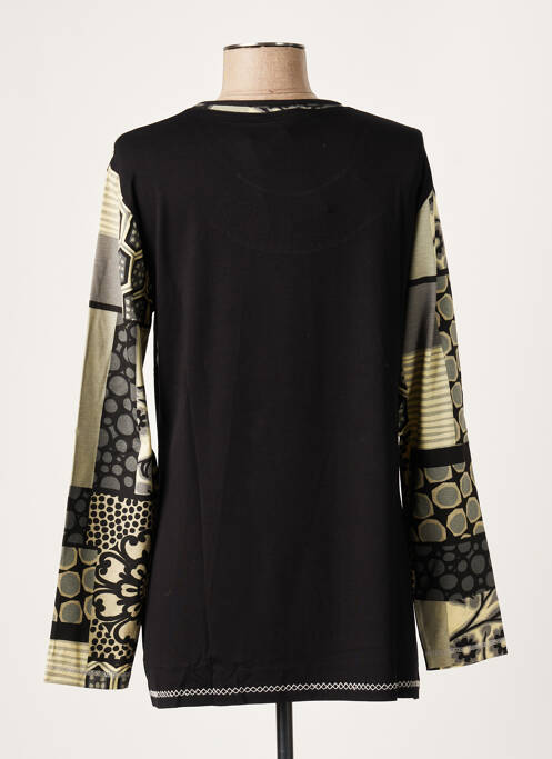 Tricou negru FRANCE RIVOIRE femeie