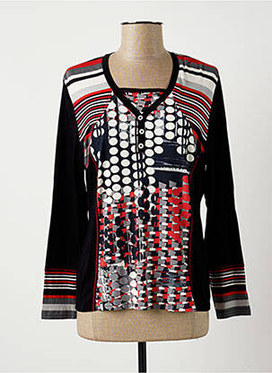 Tricou mâneci lungi mâneci lungi negru GUY DUBOUIS femeie