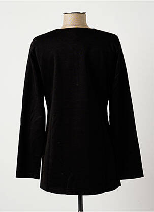 Tricou mâneci lungi mâneci lungi negru FRANCE RIVOIRE femeie