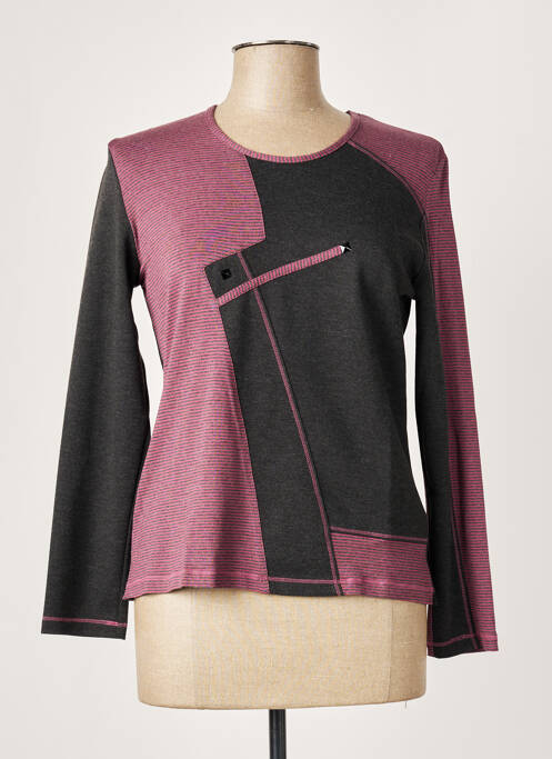 Tricou gri FRANCE RIVOIRE femeie