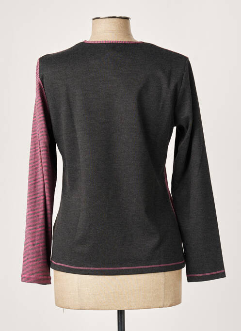 Tricou gri FRANCE RIVOIRE femeie