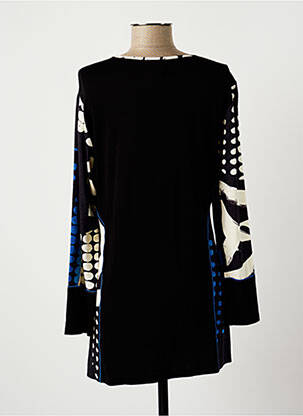 Tunică mâneci lungi guler rotund albastru GUY DUBOUIS femeie