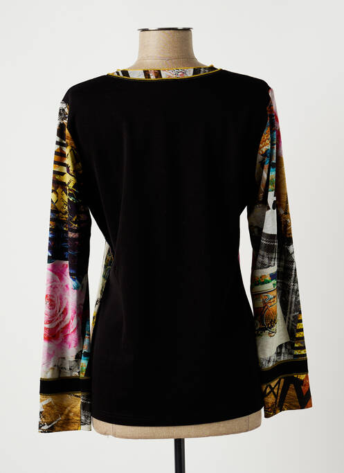 Tricou negru FRANCE RIVOIRE femeie