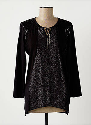 Top negru MERI & ESCA femeie