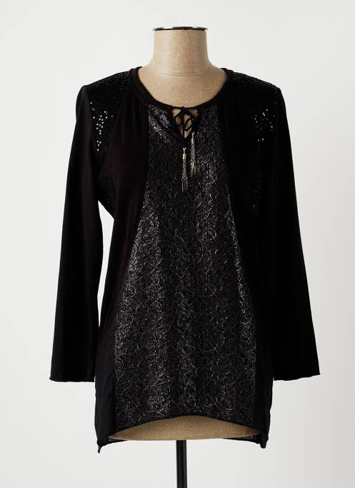 Top negru MERI & ESCA femeie