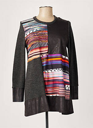 Pulover tunică gri GUY DUBOUIS femeie