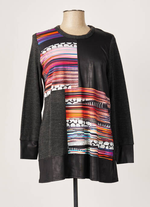 Pulover tunică gri GUY DUBOUIS femeie