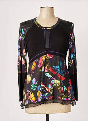 Top negru FRANCE RIVOIRE femeie