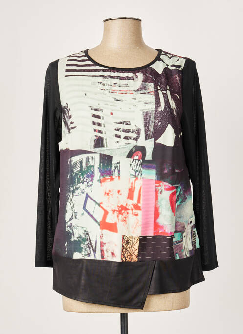 Top negru FRANCE RIVOIRE femeie